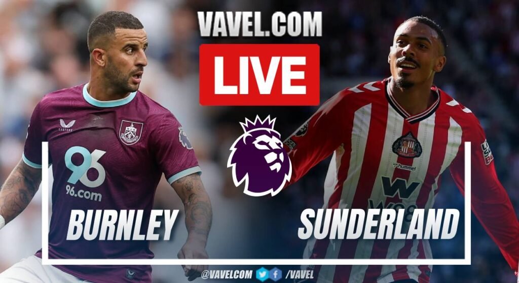 Burnley vs Sunderland Premier League 2025