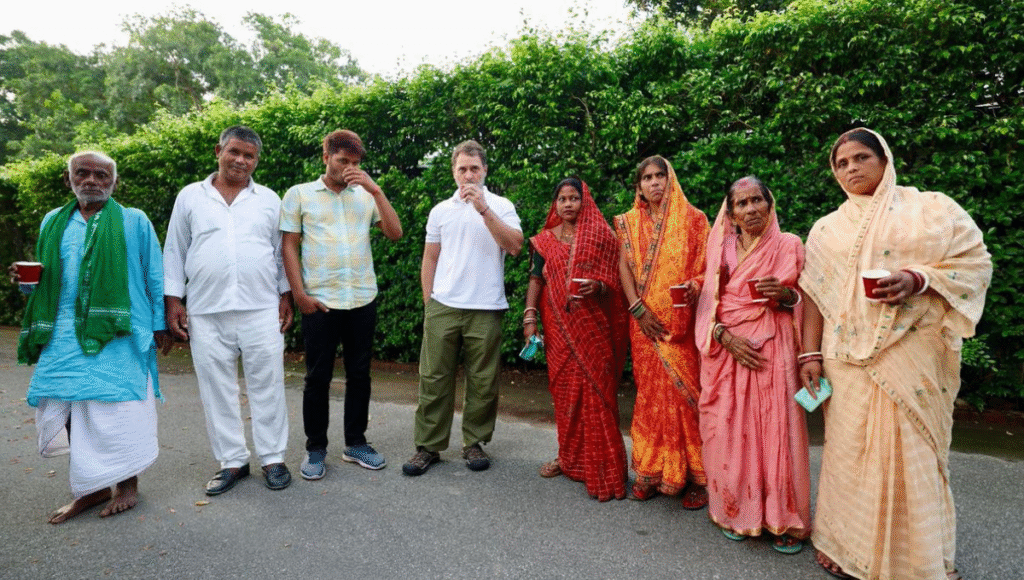 Rahul Gandhi Meets Dead People
