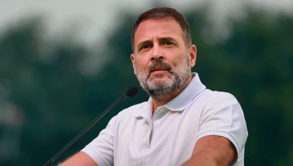 Rahul Gandhi warning to EC